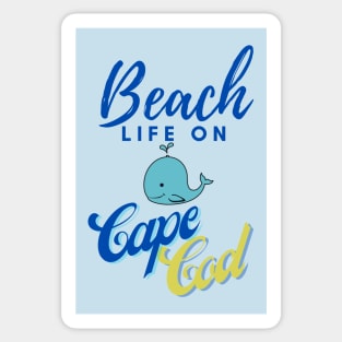 Beach Life on Cape Cod Sticker